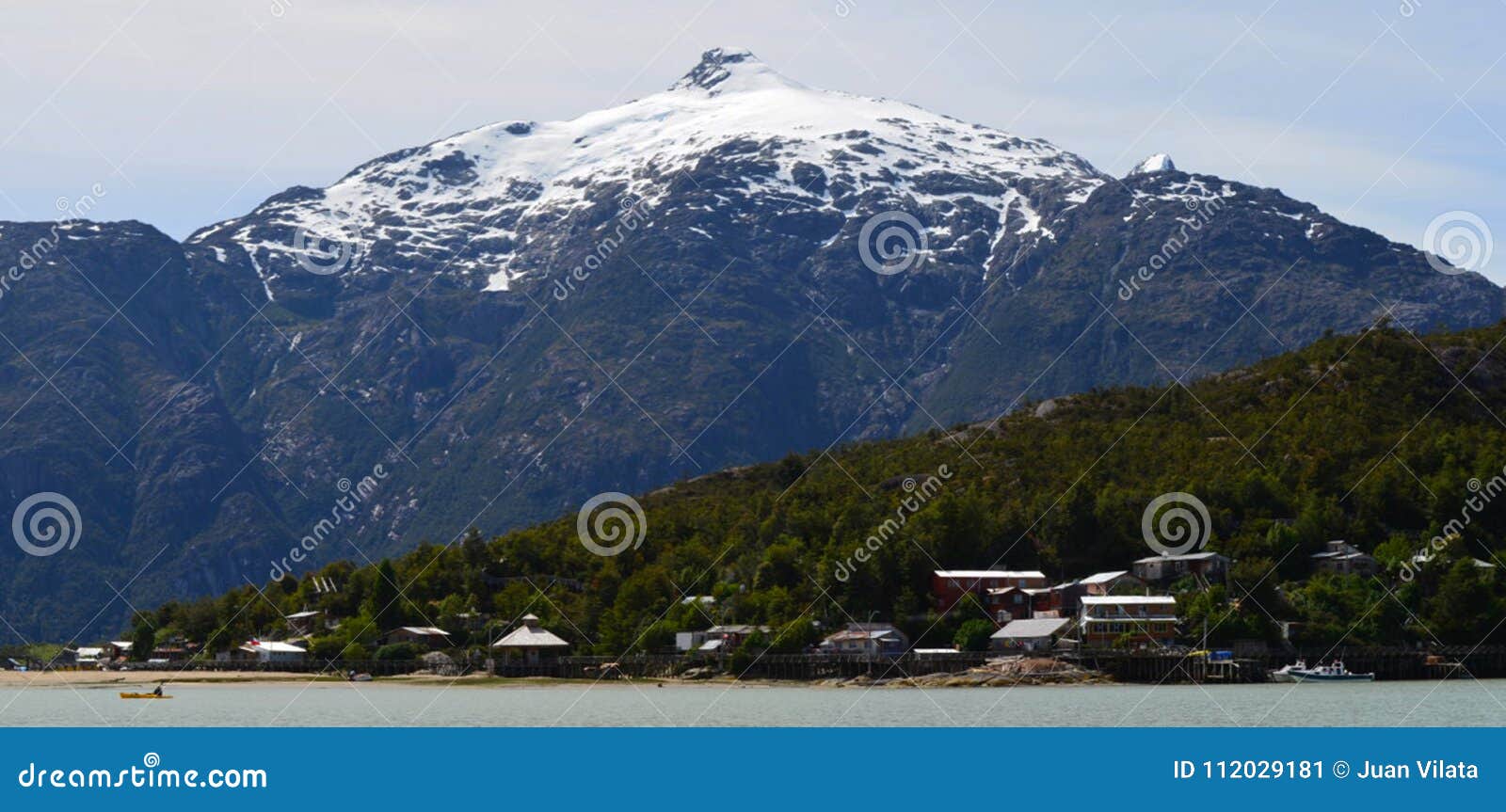 caleta tortel, a tiny coastal hamlet located in the midst of aysen southern chileÃ¢â¬â¢s fjords